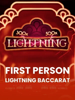 First Person Lightning Baccarat